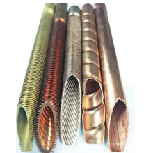 GB/T19447 C10200 Cold Drawn Seamless Copper Low Fin Tube with Integral Fins for Heat Exchanger